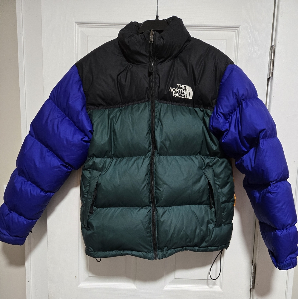 Multi Color North Face Puffer Jacket